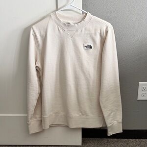 The North Face Men's Off-White Crewneck Sweater